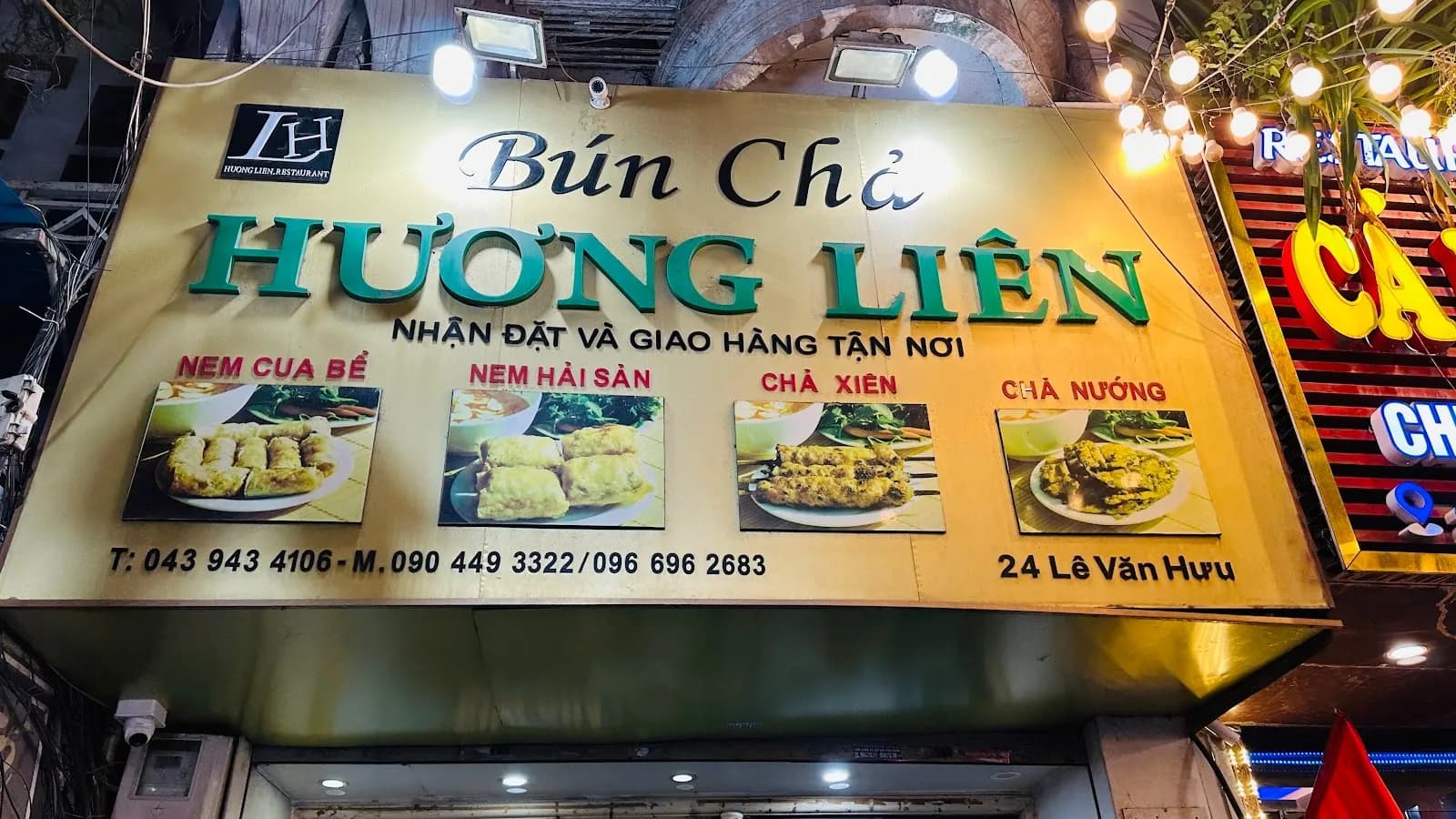 Bún chả Hương Liên